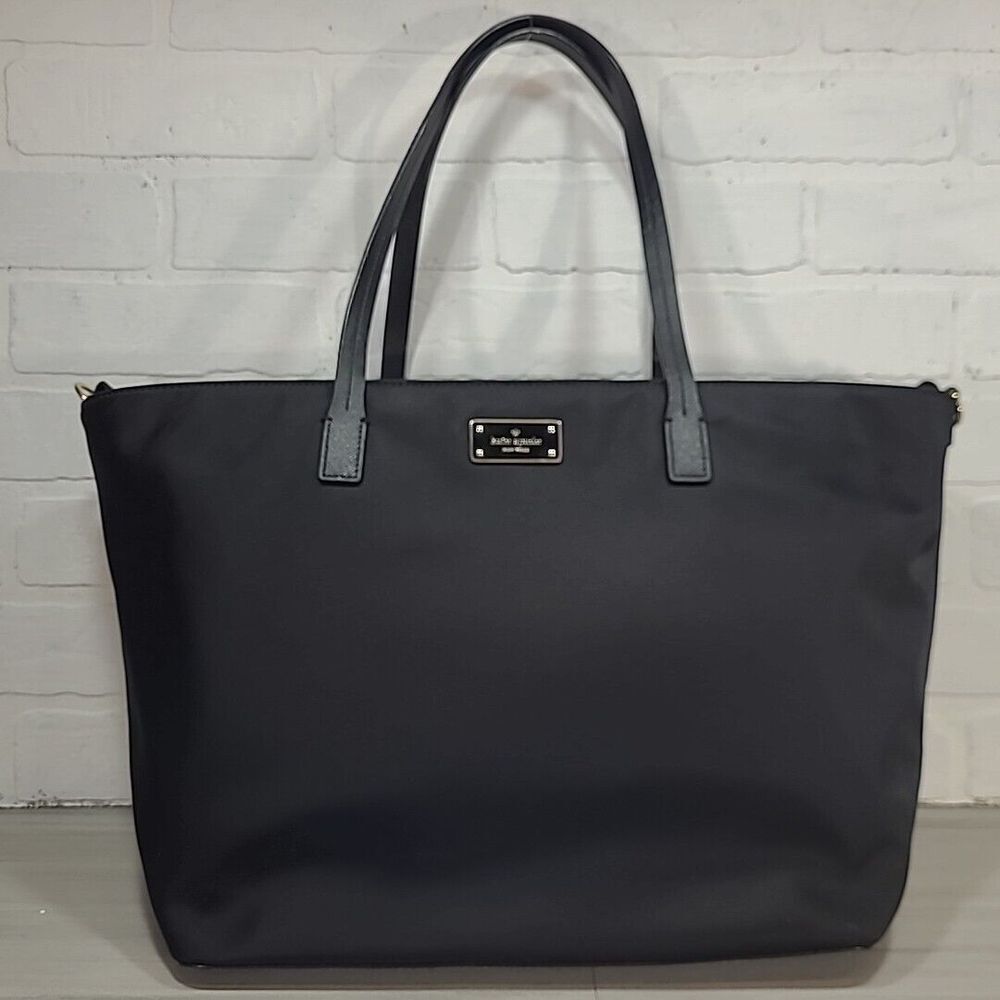 Kate Spade Blake Avenue Black Kaylie Diaper Tote Travel Bag‎
